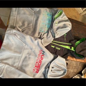 3 for 1!! jacket bundle boys size SM under armour